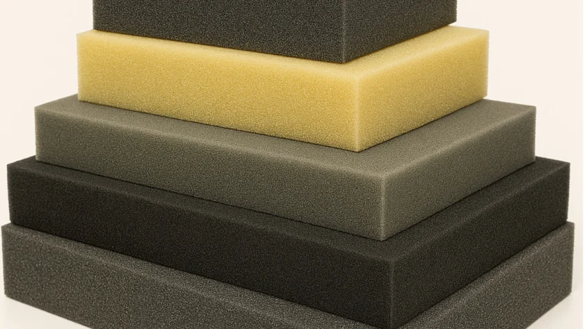 Charcoal and White Foam - Horizontal